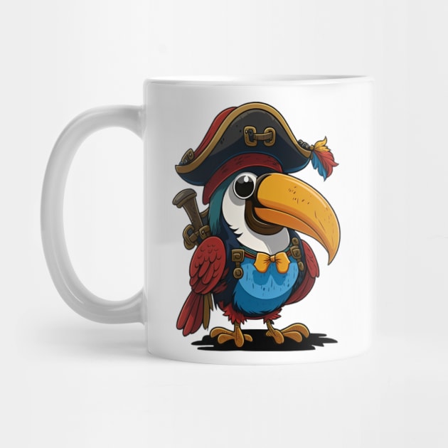 Toucan Pirate #7 by ToucanVooDoo